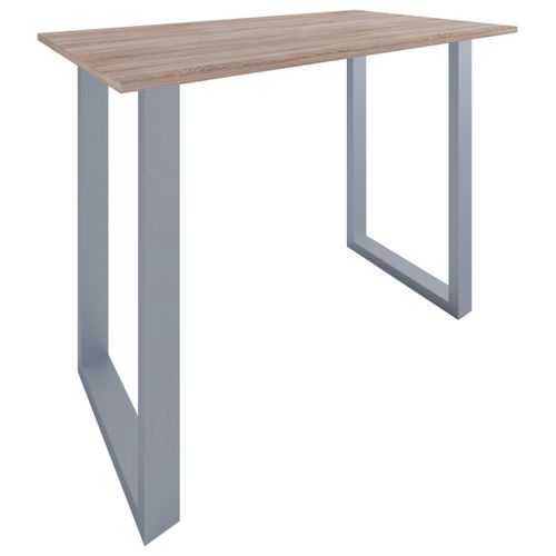 Bartisch XONA Silber/ Eiche ca.140x102x80cm