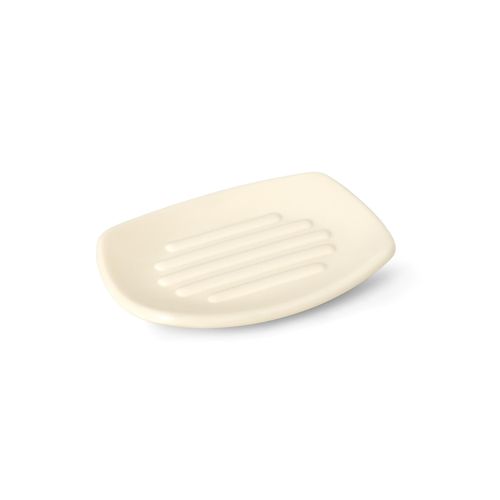 Seifenschale Melrina aus Steinzeug in Creme