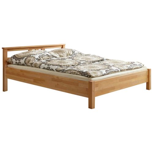 Bett "Merci", aus Buche, buchefarben