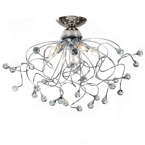 Deckenleuchte Trilly Chromfarben max. 6 Watt Deckenlampe