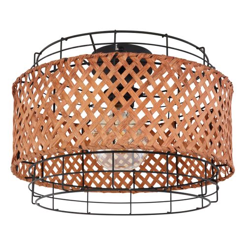 Deckenleuchte Gina in Schwarz max. 40 Watt Deckenlampe