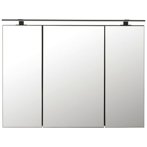 Spiegelschrank in Grau