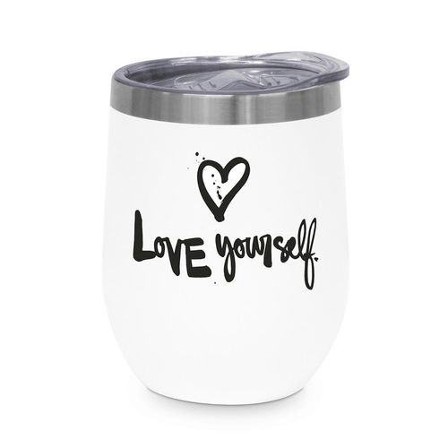 Thermobecher Love Yourself ca. 350ml
