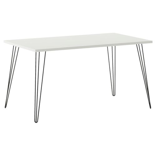 Schreibtisch Fynn Weiß/Schwarz