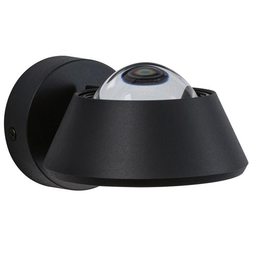 Wandleuchte Sabik in Schwarz max. 13 Watt Wandlampe