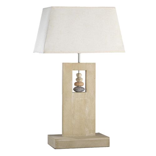 Tischleuchte Miriel Beige max. 22 Watt