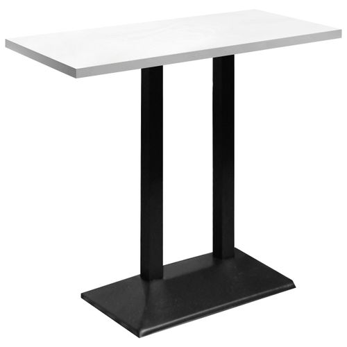 Bartisch in Schwarz/Weiß