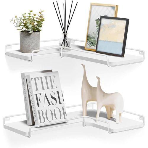 Eckregal Weiß ca. 40x4x29 cm