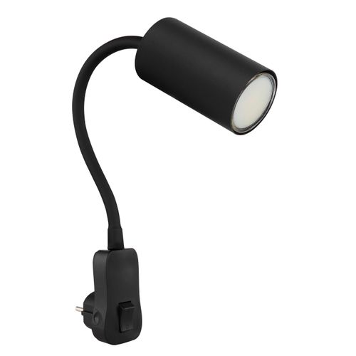 Wandleuchte Robby in Schwarz max. 25 Watt Wandlampe