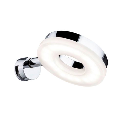 LED-Wandleuchte Becrux in Chromfarben Wandlampe