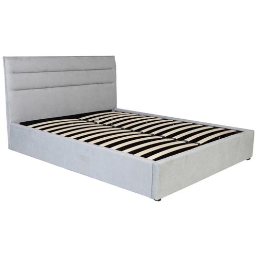Polsterbett Sienna Hellgrau ca. 120x200cm