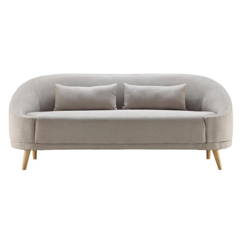 Sofa Jannike Grau Velours