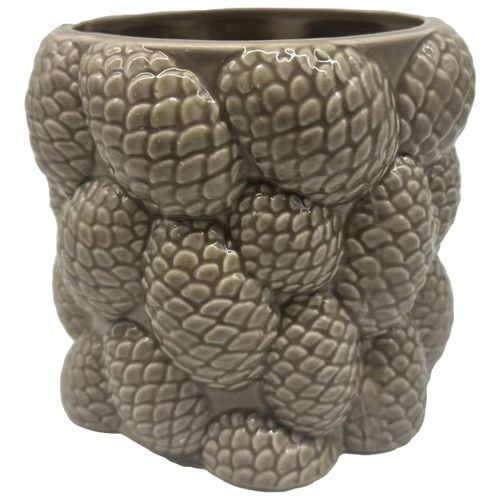 Vase Pinecone Braun