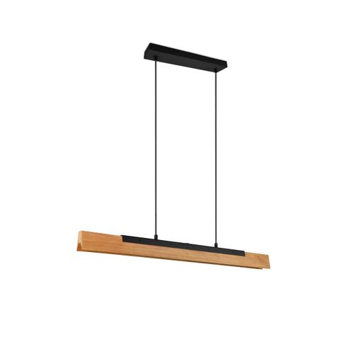 LED-Hängeleuchte Kerala Braun/Schwarz max. 25 Watt