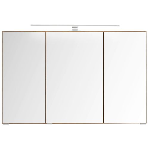 Spiegelschrank Florida Eichefarben mit LED