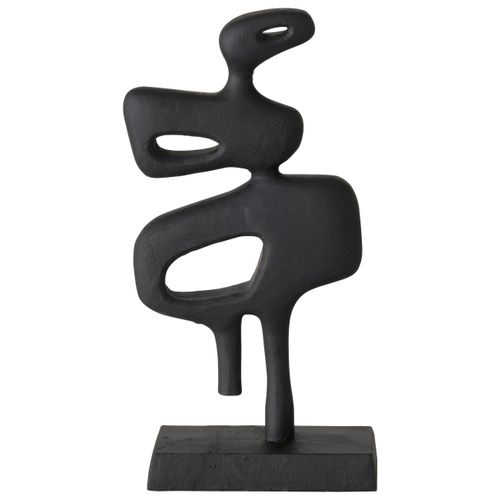 Skulptur Peco II in Schwarz