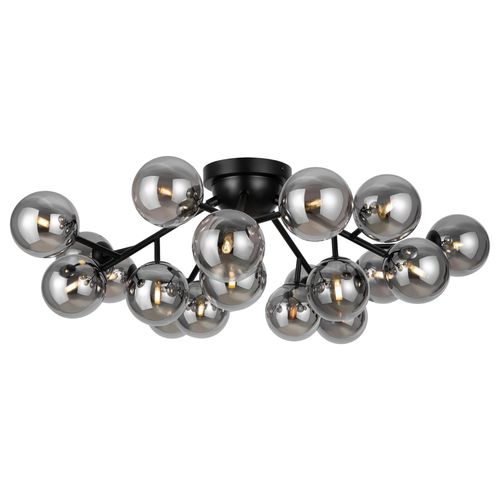 Deckenleuchte Dallas Schwarz max. 28 Watt Deckenlampe