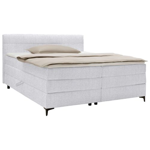 Boxspringbett Bari in Hellgrau ca. 180x200cm