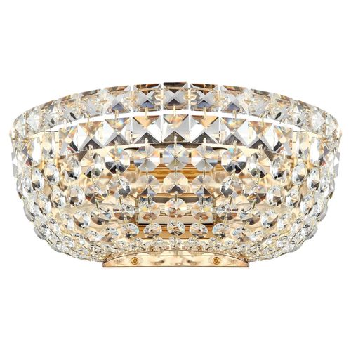 Wandleuchte Basfor Goldfarben max. 60 Watt Wandlampe