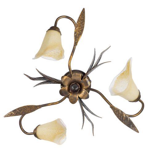 Deckenleuchte Alga Bronzefarben max. 6 Watt Deckenlampe