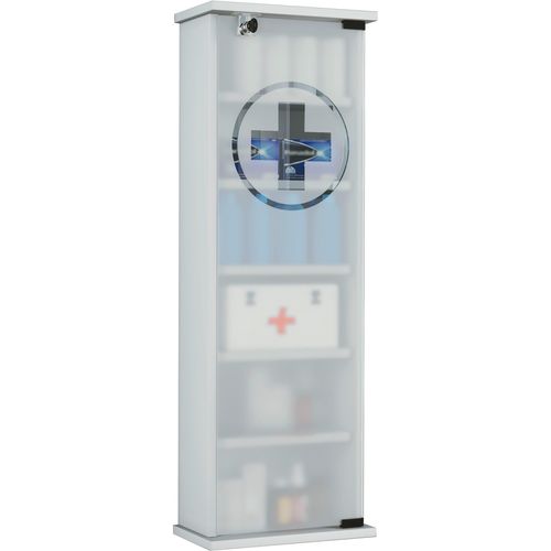 Medizinschrank Omal XXL Weiß zum Hängen B/H ca. 31x92 cm