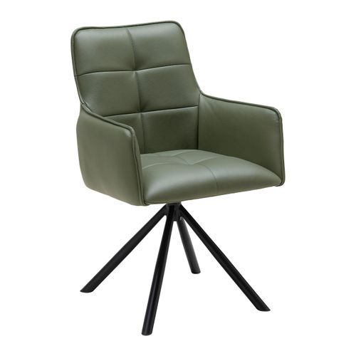 Armlehnstuhl Vincent in Grün