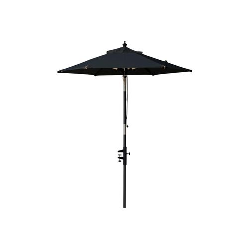 Gardenson Sonnenschirm ca.180x180cm Schwarz