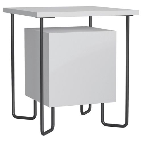 Nachttisch Acres ca. 40x45x40 cm Weiß