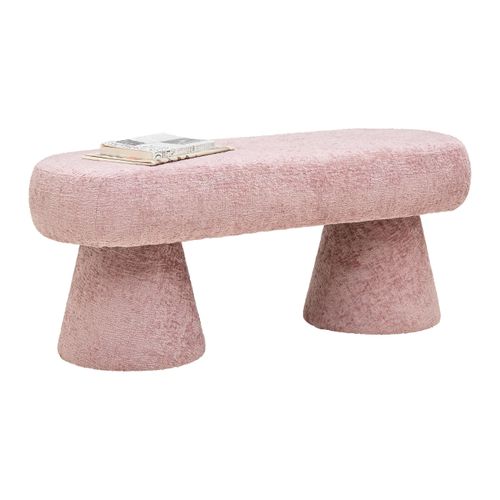 Sitzbank Monty Chenille Hellrosa