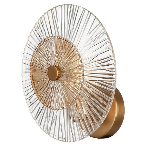 Wandleuchte Aster Goldfarben max. 40 Watt Wandlampe