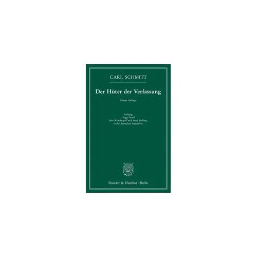 Der Hüter der Verfassung.