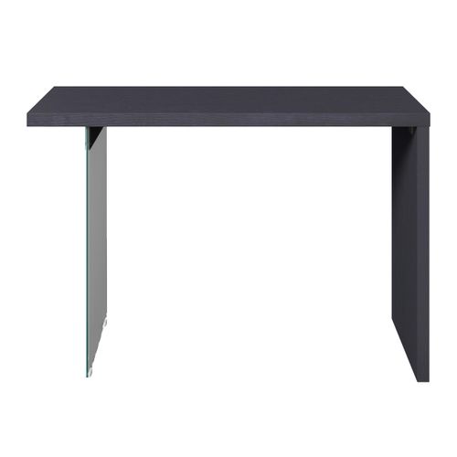 Konsolentisch Milan Schwarz Glas/Holz