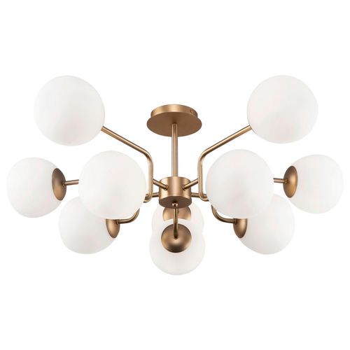 Kronleuchter Erich Messingfarben max. 40 Watt