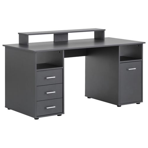 SCHREIBTISCH Niels, Anthrazit