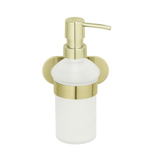 Seifenspender in Goldfarben
