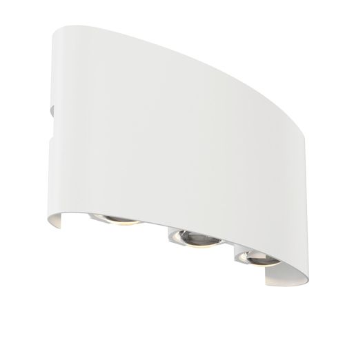 Außenwandleuchte Strato Weiß max. 6 Watt Wandlampe