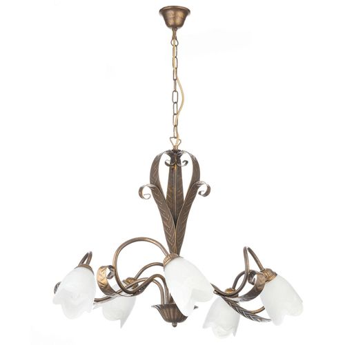 Kronleuchter Sonia Bronzefarben max. 6 Watt