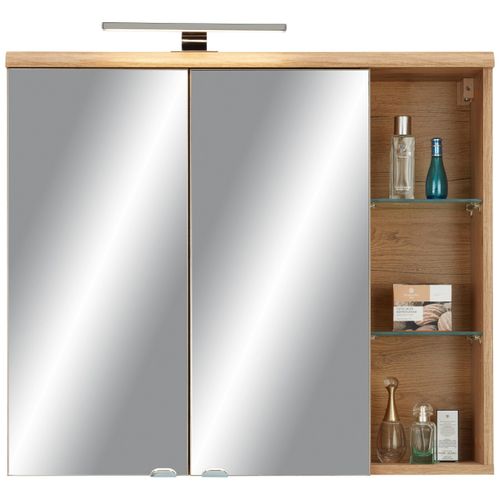 Spiegelschrank Eichefarben