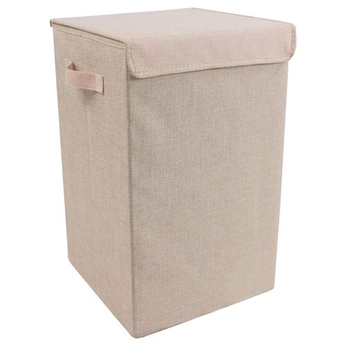 Wäschekorb Dreso M ca. 30x50x30 cm Creme