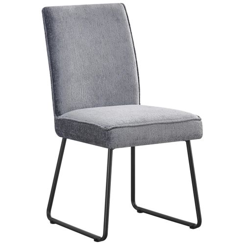 Stuhl Cora 2 Dunkelgrau/Schwarz