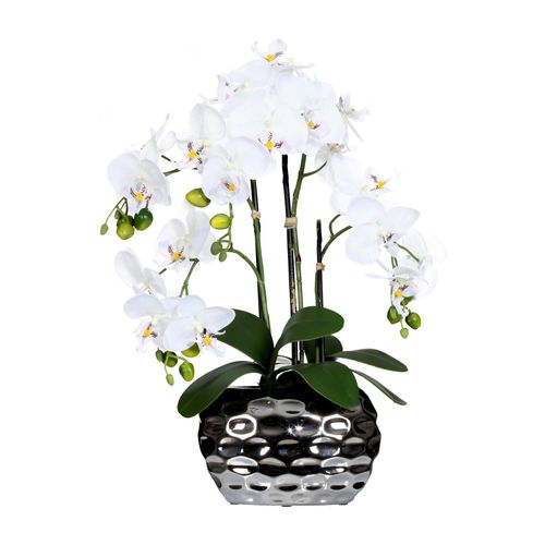 Kunstpflanze Orchideen Grün ca. 55cm