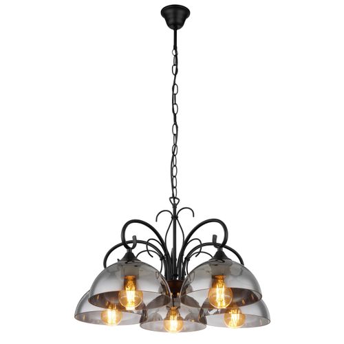 Hängeleuchte Cottage Schwarz max. 40 Watt
