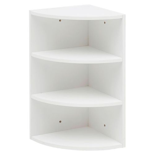 Eckregal ca. 30x60x30 cm Weiß