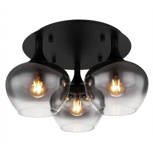 Deckenleuchte Maxy in Schwarz max. 40 Watt Deckenlampe