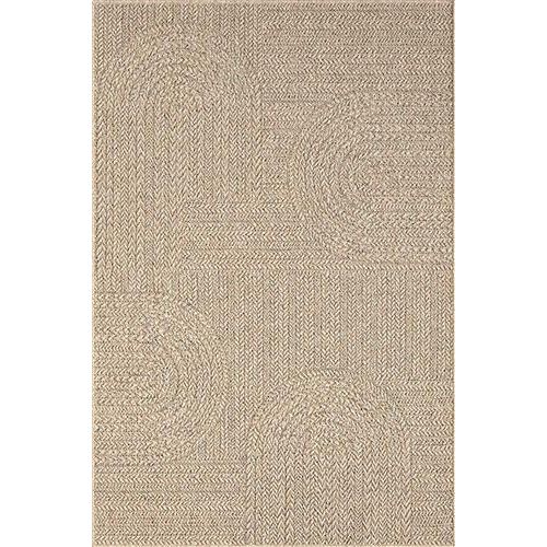 Outdoorteppich Kenzy Naturfarben ca. 120x170cm