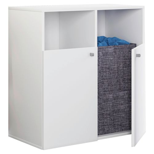 Wäscheschrank Klidas L Weiß