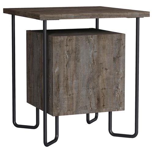 Nachttisch Acres ca. 40x45x40 cm Dunkelbraun