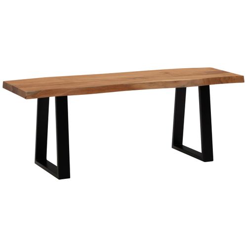 Garderobenbank ca. 120x40x45,5cm Akazie Echtholz