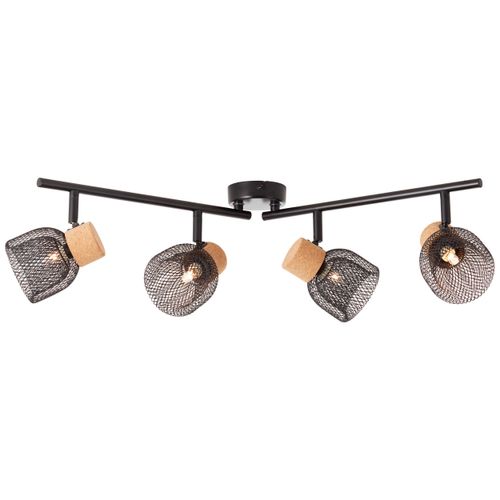 Deckenleuchte Flaka Schwarz max. 6 Watt Deckenlampe