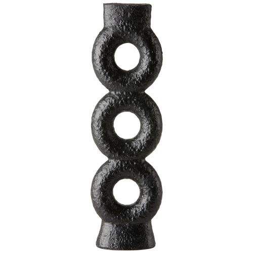 Skulptur Binge in Schwarz